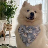 宠物狗狗口水巾超大型犬巨大型阿拉斯加萨摩耶夏季 防口水三角巾