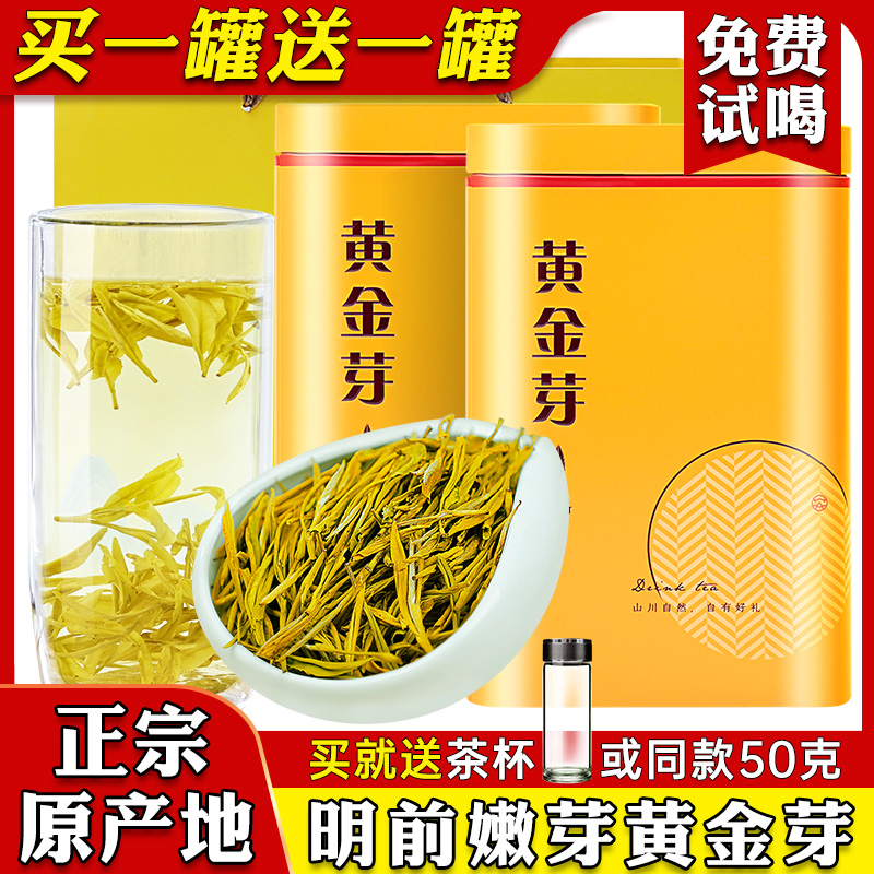 黄金芽茶叶2025新茶正宗一级好茶