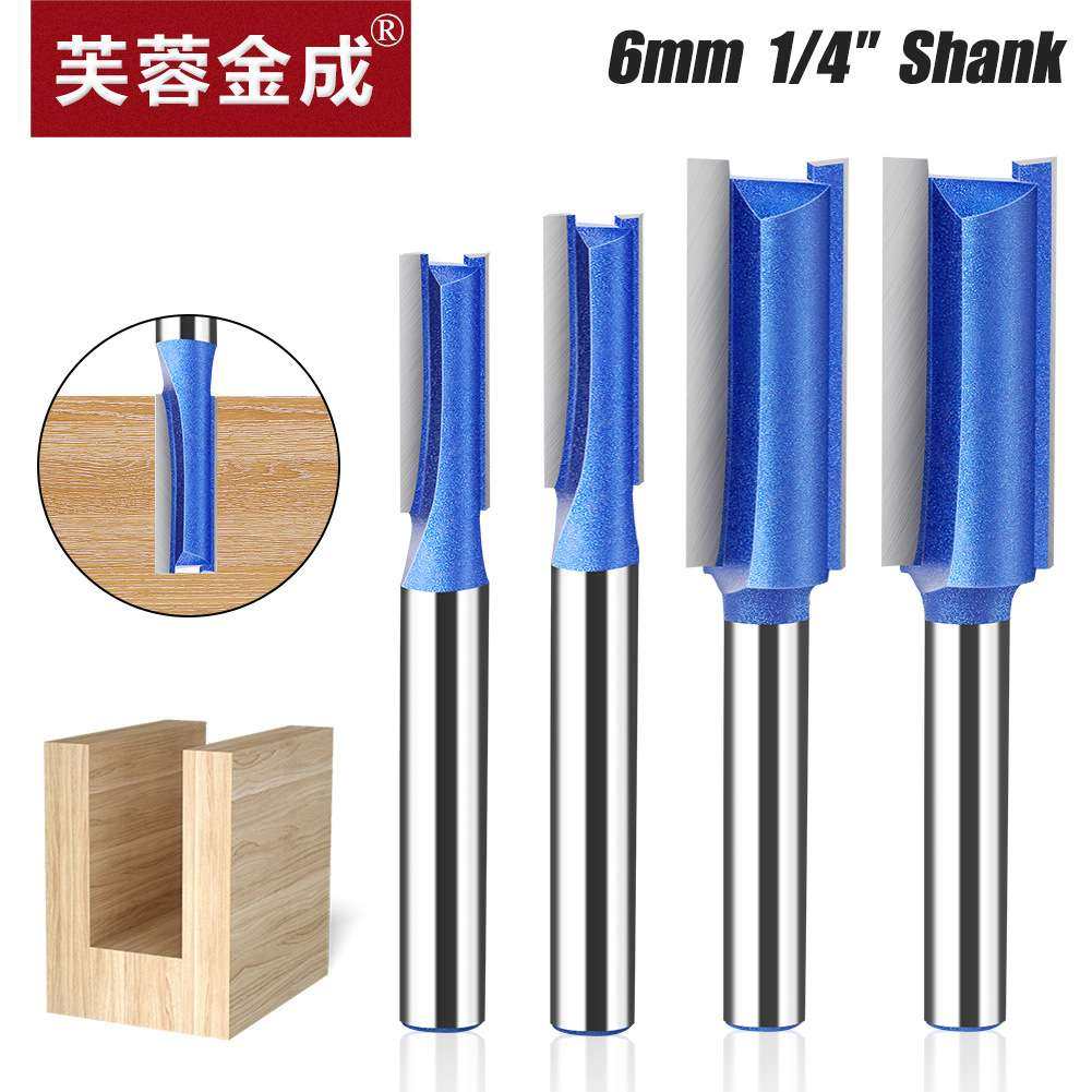 4件套专业级直刀开槽直刀木工铣刀钨钢合金刀头双刃直刀,五金/工具,其他铣刀,淘宝优惠券,粉丝福利购,淘宝优惠卷