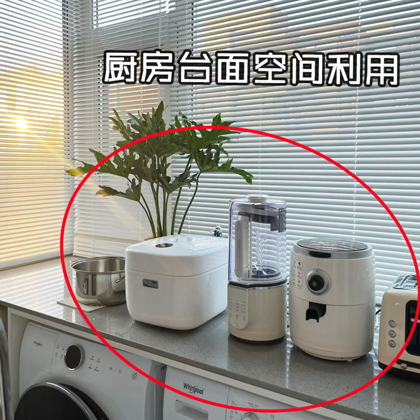 可伸缩厨房微波炉置物架台面多功能烤箱电饭煲收纳支架配菜备菜盘