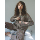 家居服套装 MollyRosa榛果碎花 长裤 纯棉长袖 复古森系全棉睡衣女款