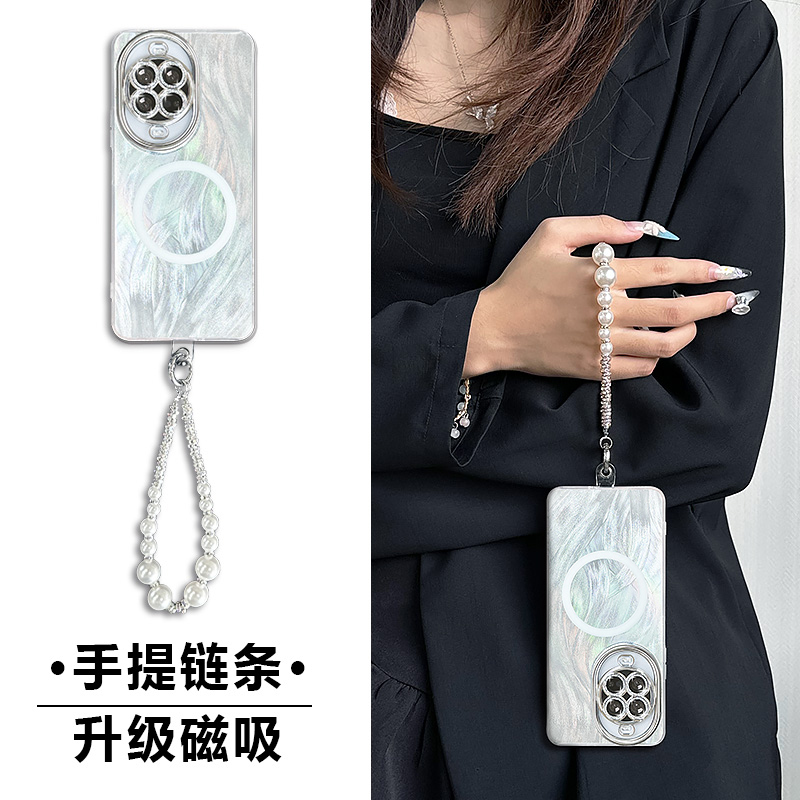 华为nova14羽纱磁吸手机壳