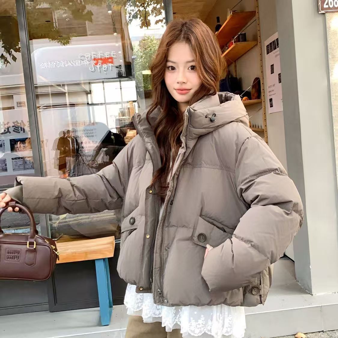 90白鸭绒高级感超好看羽绒服女