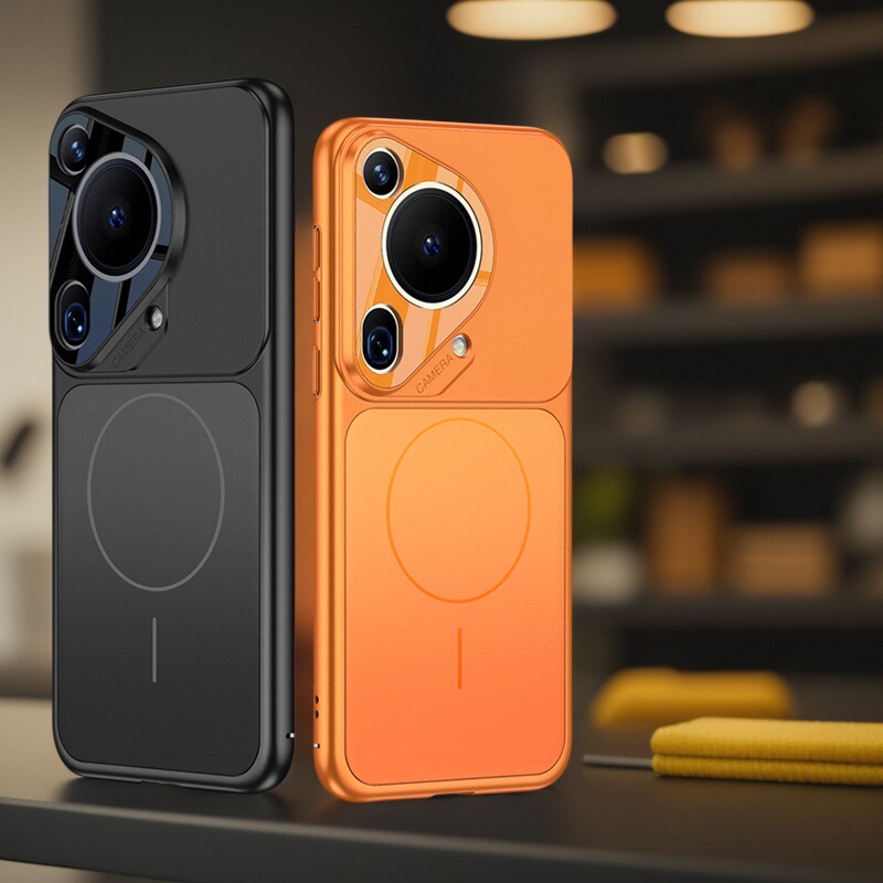 适用华为pura70手机壳pura70ultra保护套新款磁吸p70pro+镜头全包p70ultr防摔mate70高级感男60秒变17大视窗
