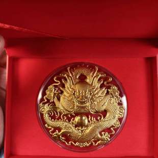 深圳水贝黄金龙耀盛世摆件相框挂件伴手礼送礼送领导朋友