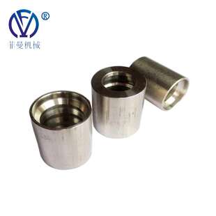 厂家供应不锈钢胶管扣压套筒 油管套筒 液压扣压套皮液压管件套壳