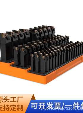 cnc丝锥钻头铣刀收纳盒走心机车刀杆er筒夹BT30/40/50刀柄整理架