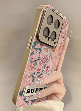 鸟笼适用小米17pro手机壳14pro中国风13个性12创意12新款15小羊皮11女款k80电镀k70全包k60e支架note14保护套