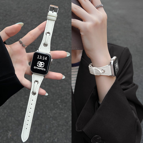 学长家新款皮质美式小蛮腰表带