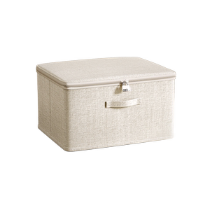 带锁储物盒衣服裤子收纳箱家用大容量超大衣柜装衣物整理筐子神器