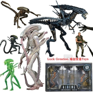 NECA异形契约铁血战士异形狗AVP抱脸虫异形蛋武器手办人偶公仔