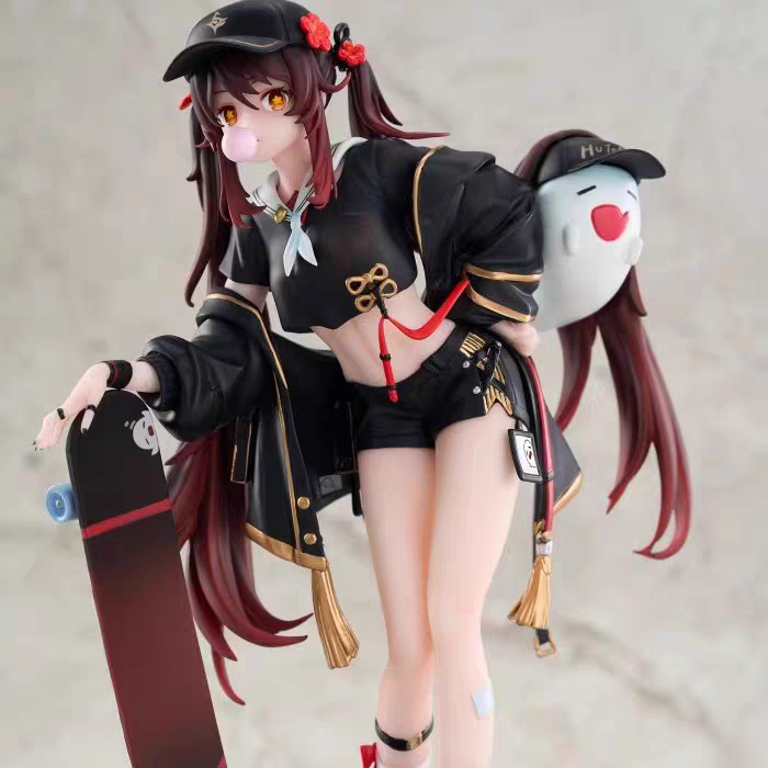 原神手办胡桃手办胡堂主游戏周边二次元动漫美少女桌面机箱摆件