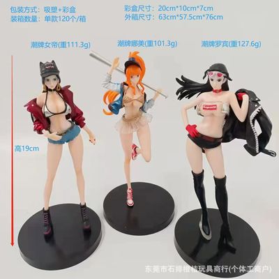 海贼王 GK潮牌罗宾 娜美 女帝  外套 街头潮流 美系列手办