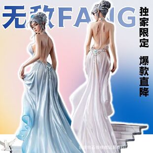 新品鬼刀系列优质版 冰公主海琴烟 回眸女神手办30CM手办模型摆件