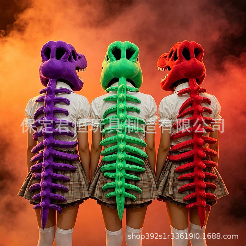 龙骨头套玩偶送女友生日礼物图片