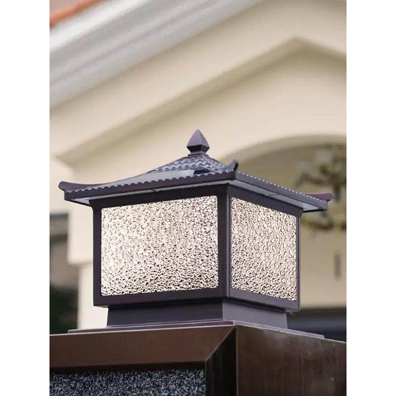 太阳柱11464头灯庭院大灯创设计意围墙门灯户外防水门柱灯别墅大,家装灯饰光源,柱头灯,淘宝优惠券,粉丝福利购,淘宝优惠卷