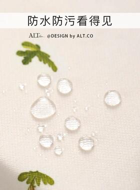 桌布郁金简香轻奢高级RH-ZB-06感户外布艺桌布方形现代约长茶几台