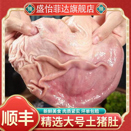 3只装新鲜猪肚整只土猪胃