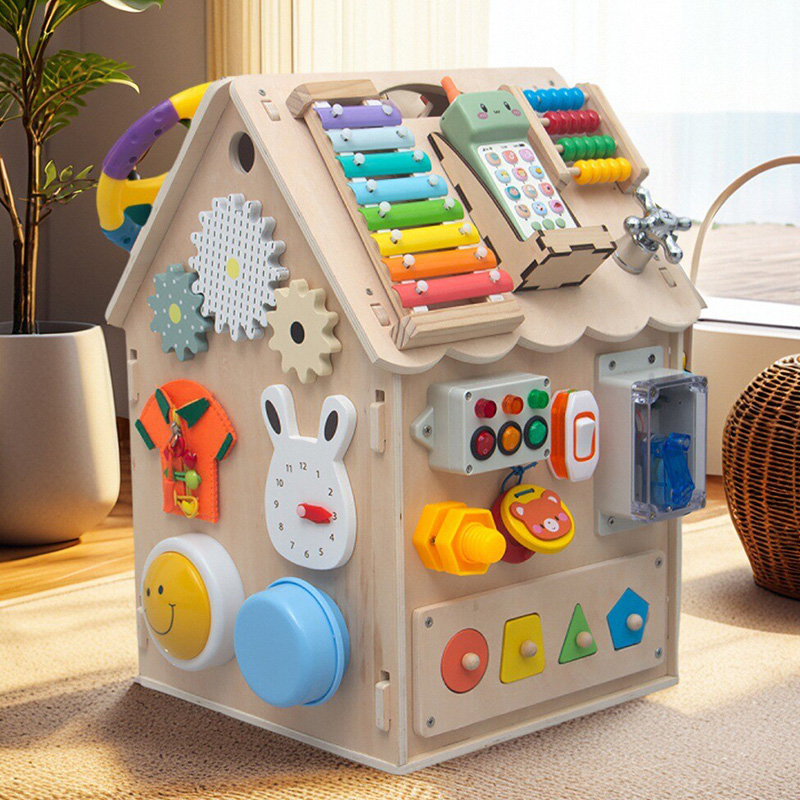 忙碌屋忙碌房子開鎖早教玩具益智
