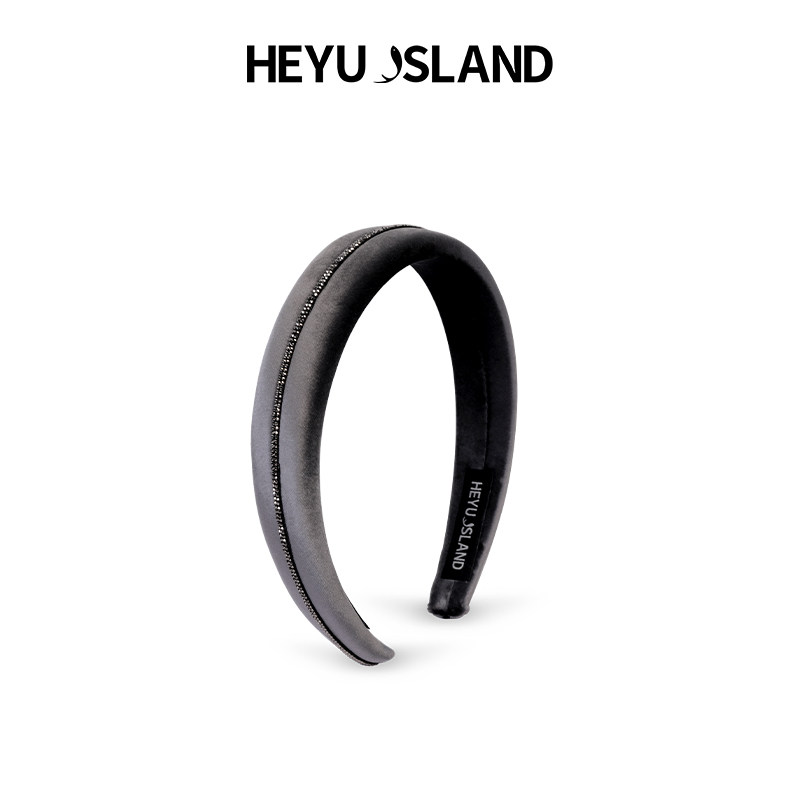 HEYUISLAND黑鱼岛黑色发箍图片
