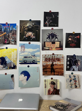 汪苏泷Silence专辑墙贴小海报房间宿舍书桌墙面装饰拍照背景贴