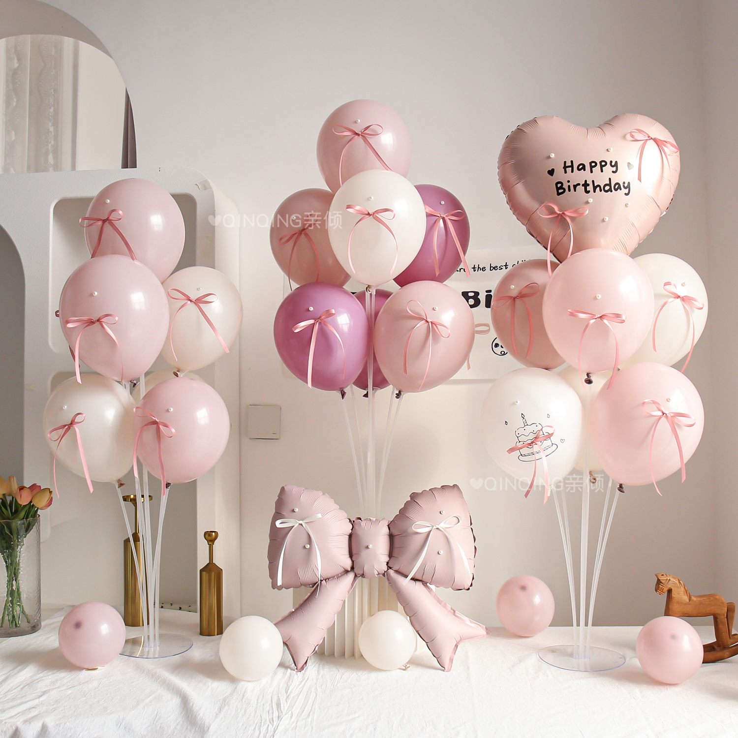 ins风波波球气球装饰儿童生日