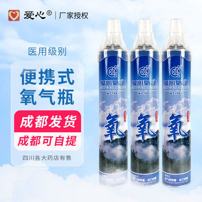 爱心氧吧氧气瓶高原专用便携式