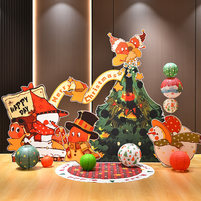 2026幼儿园星星人圣诞节主题装饰用品场景布置店铺气球背景kt板,节庆用品/礼品,装扮布置套餐,淘宝优惠券,粉丝福利购,淘宝优惠卷