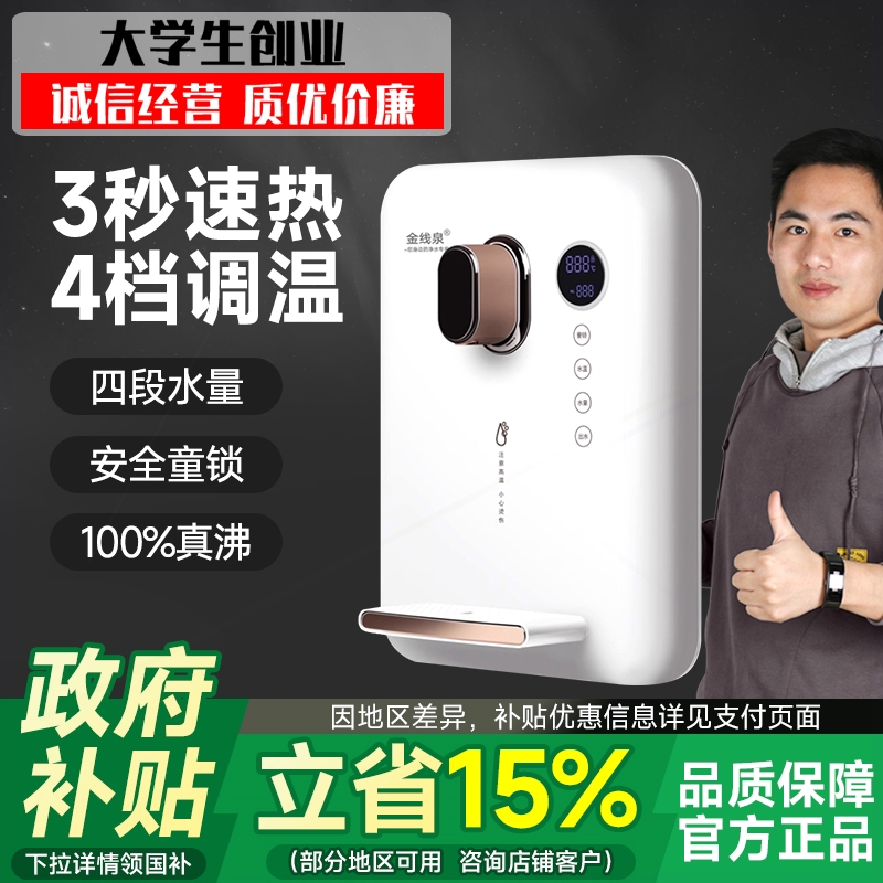 金线泉管线机壁挂式即热饮水机家