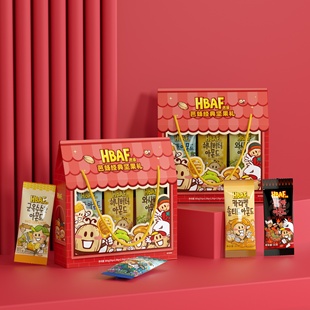 芭蜂巴旦木坚果礼盒休闲炒货扁桃仁送礼健康零食节日礼物大礼包