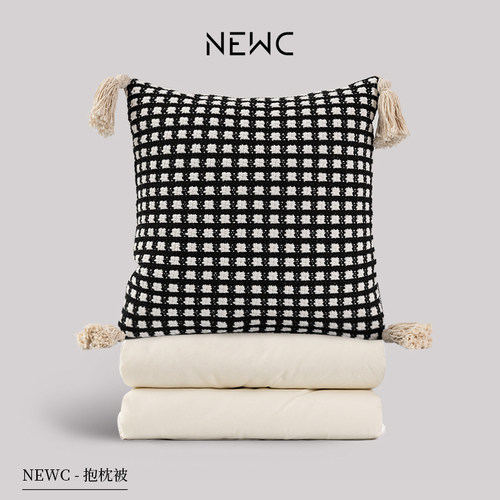 情侣款抱枕被子两用新宸优品