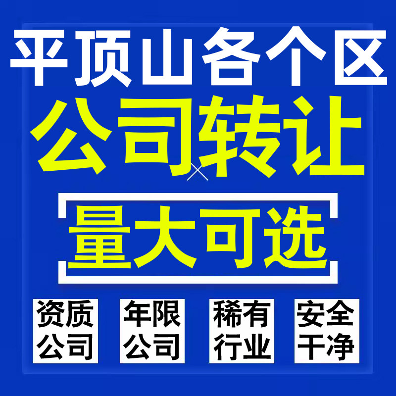 平顶山公司股权转让收购买科技贸易教育传媒咨询类公司营业执照注