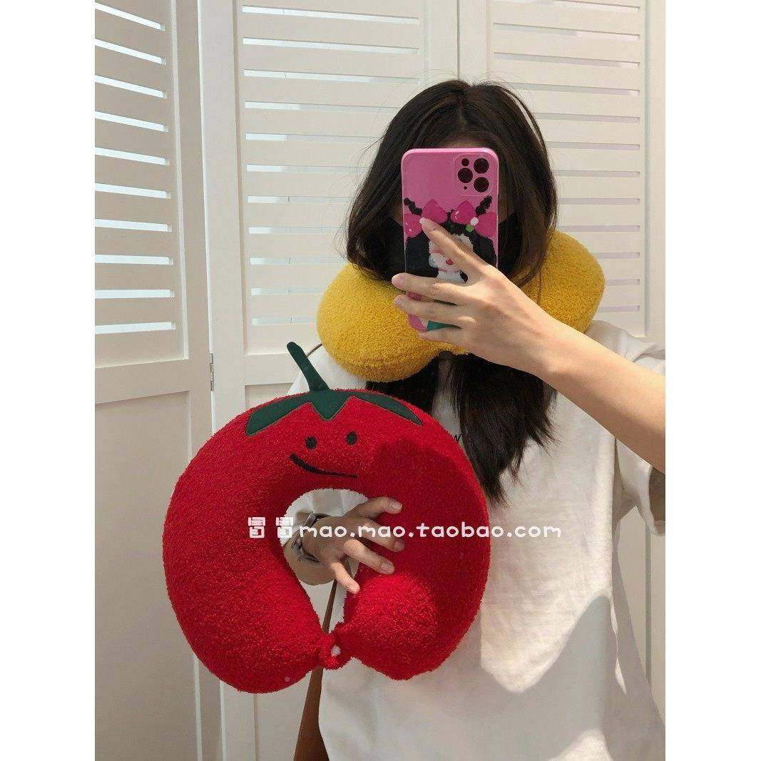 可爱棉水果列卡通U型记系忆U型枕枕飞机高铁旅行VQX护颈枕头,床上用品,U型枕/便携枕,淘宝优惠券,粉丝福利购,淘宝优惠卷