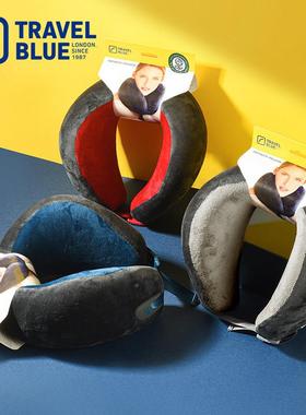 raTvelBlue/蓝不209歪脖绵u型枕旅旅行护颈枕记忆午睡飞机U形枕