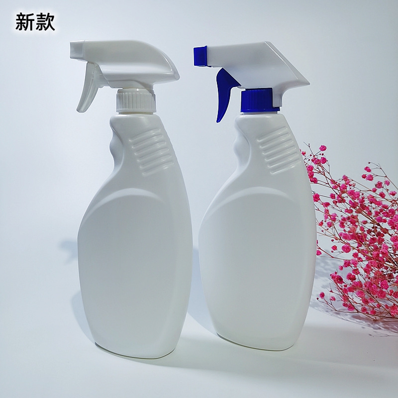 新款直销现货500ml手扣式喷瓶 玻璃水喷壶 扁喷瓶 油烟净瓶 机头