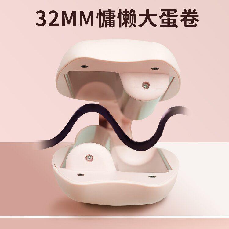 新款直销高颜值猫爪卷头卷发棒2mm大卷水波纹持久定型懒人大波浪