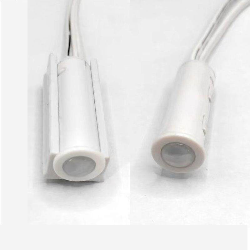 新款直销跨境热卖电池节能LED人体感应器灯带开关DC接口智能人体