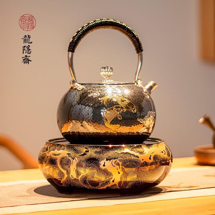 新款直销新品台湾龙隐斋电陶炉茶炉家用静音煮茶器不挑壶耐温小型
