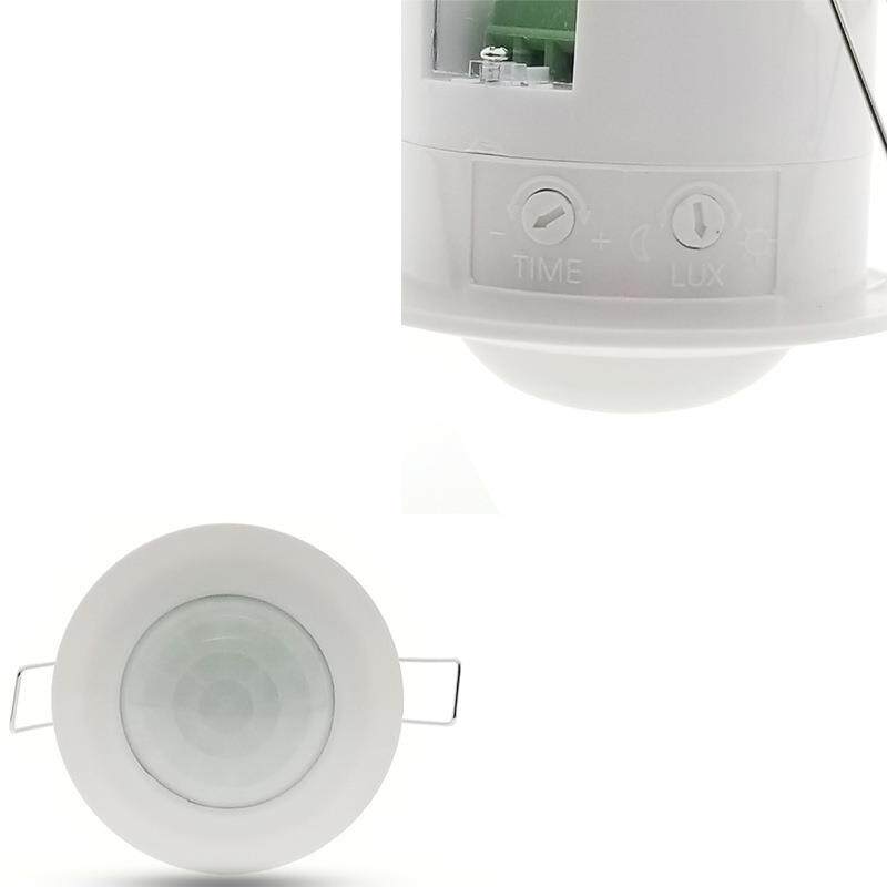 新款直销红外人体感应开关AC110-240V嵌入式卡扣吸顶红外感应器大