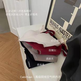 新款直销高级院线空气杯内衣承托力软支撑宽肩带聚拢上托收副乳文