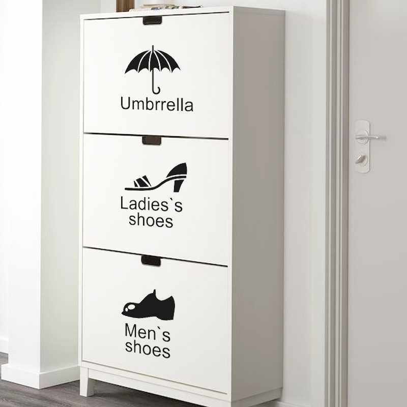 新款直销创意家居贴纸 卧室衣橱壁柜收纳箱标识贴 衣物标记墙贴FX,收纳整理,鞋柜,淘宝优惠券,粉丝福利购,淘宝优惠卷