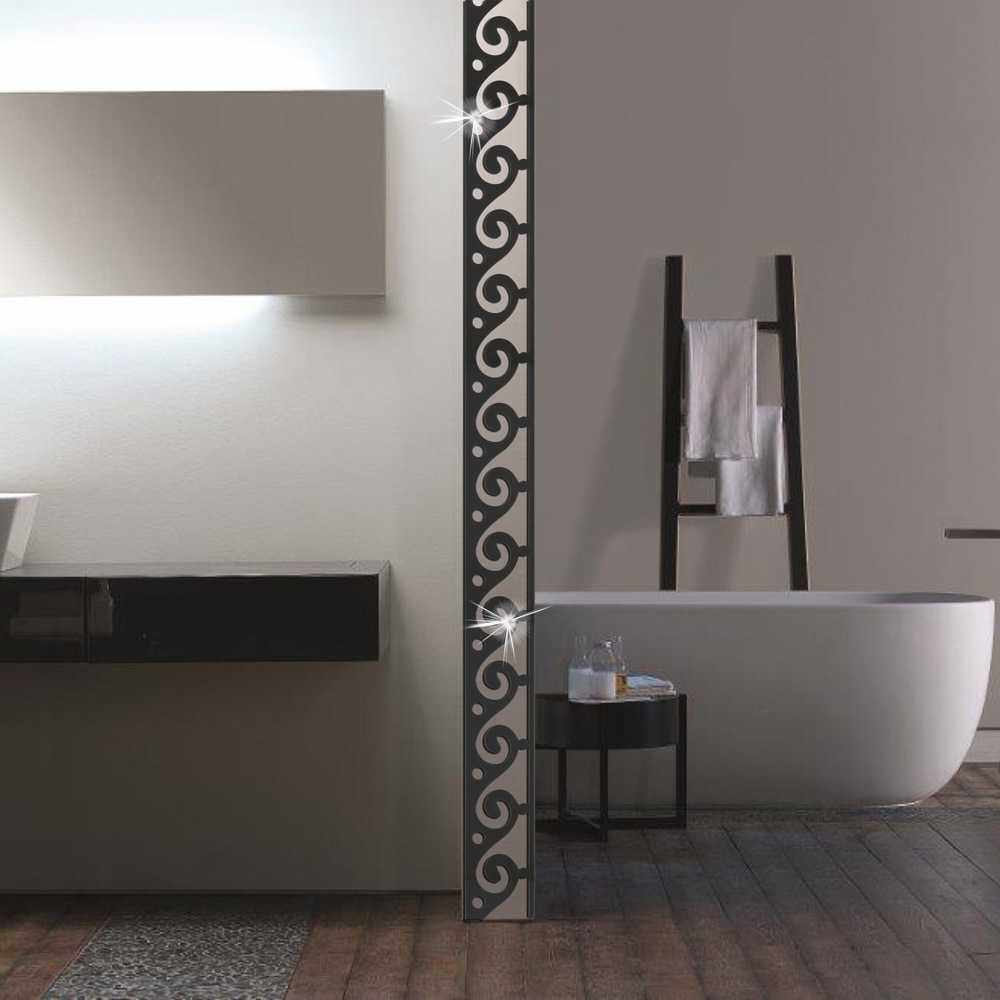 新款直销JM435 腰线墙贴 亚克力镜面贴 踢脚线电视背景墙装饰墙贴,基础建材,木线条,淘宝优惠券,粉丝福利购,淘宝优惠卷