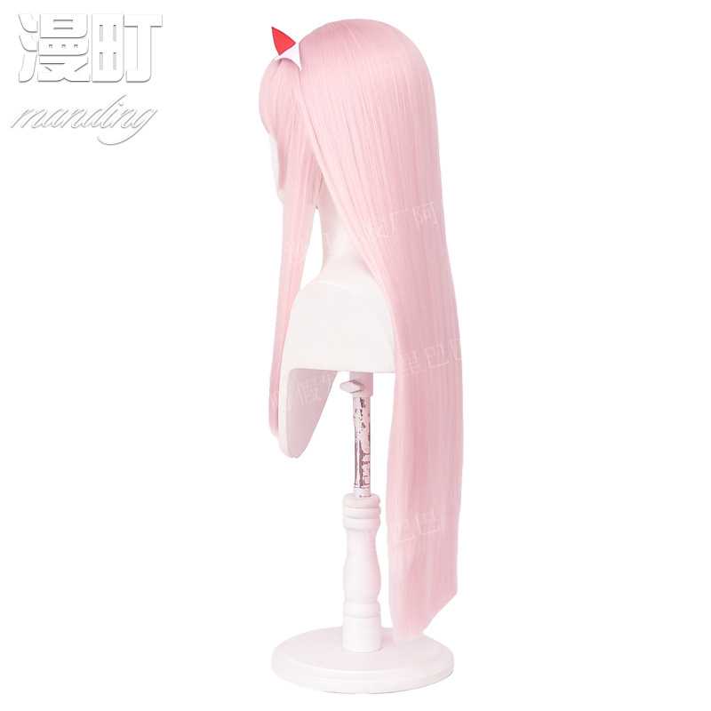 新款直销漫町假发厂DARLING in the FRANXX 002 女主角 cosplay假