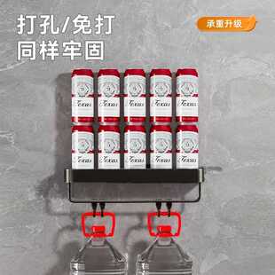 新款直销黑色铝浴室置物架卫生间毛巾架洗衣机置物架免打孔阳台挂