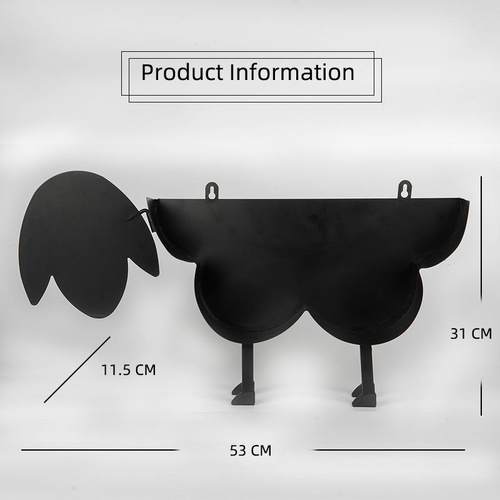 新款直销跨境绵羊造型站立壁挂厨房纸巾架浴室毛巾纸巾手纸摆件收