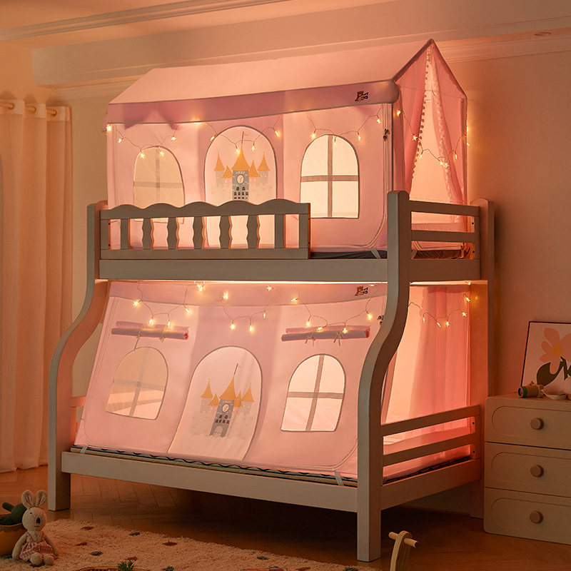 2025新款儿童上下床蚊帐