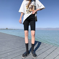 511 Черная неволосая отверстие Пять -прямые брюки [модель высокого качества]