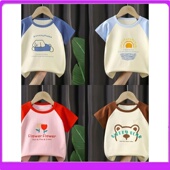 品牌清仓婴儿短袖 上衣0岁1幼儿3 半袖 T恤小童纯棉女童男童夏装 童装