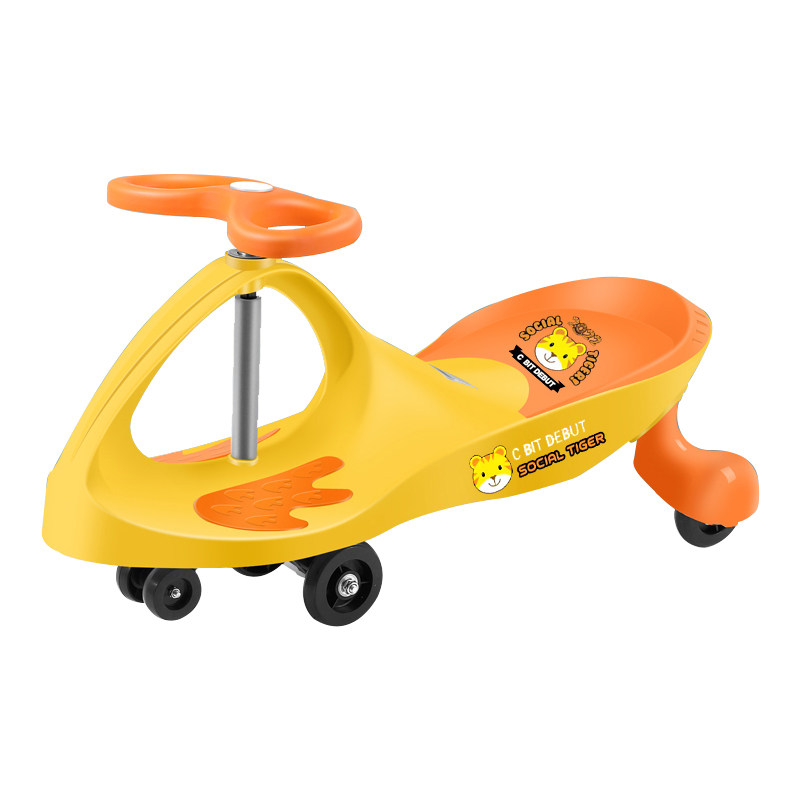 1-6岁宝宝儿童扭扭车防侧翻万向轮亲子玩具静音摇摆滑滑车溜溜车