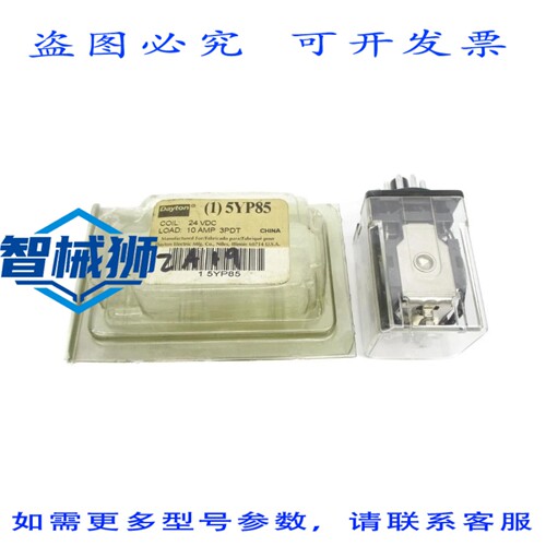 原装供应 DAYTON 5YP85 24VDC 10A NSMP